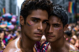 Pride Celebrations – AI LGBTQ Art