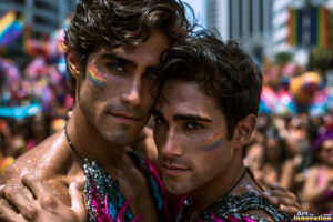 Pride Celebrations – AI LGBTQ Art