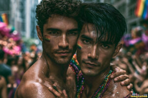 Pride Celebrations – AI LGBTQ Art