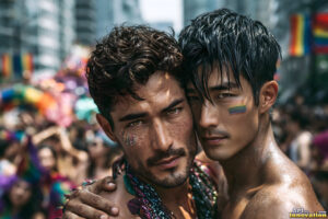 Pride Celebrations – AI LGBTQ Art