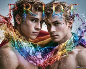 Pride Celebrations – AI LGBTQ Art