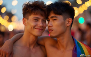Pride Celebrations – AI LGBTQ Art