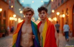 Pride Celebrations – AI LGBTQ Art