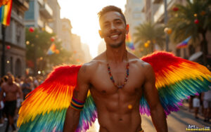 Pride Celebrations – AI LGBTQ Art