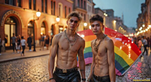 Pride Celebrations – AI LGBTQ Art
