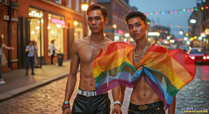 Pride Celebrations – AI LGBTQ Art
