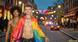 Pride Celebrations – AI LGBTQ Art