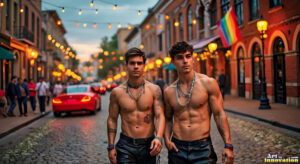 Pride Celebrations – AI LGBTQ Art