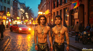 Pride Celebrations – AI LGBTQ Art