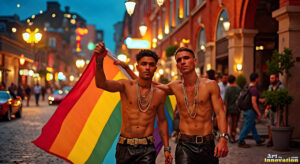 Pride Celebrations – AI LGBTQ Art