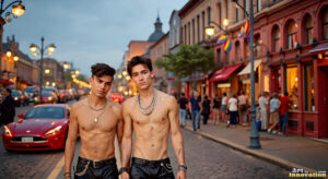 Pride Celebrations – AI LGBTQ Art