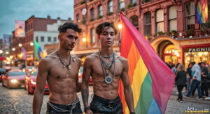 Pride Celebrations – AI LGBTQ Art