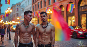 Pride Celebrations – AI LGBTQ Art