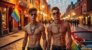 Pride Celebrations – AI LGBTQ Art
