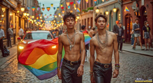 Pride Celebrations – AI LGBTQ Art