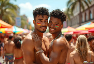 Pride Celebrations – AI LGBTQ Art