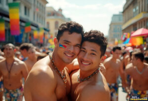 Pride Celebrations – AI LGBTQ Art