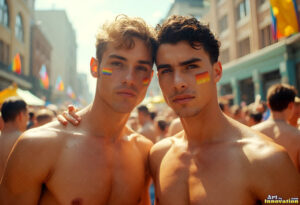 Pride Celebrations – AI LGBTQ Art