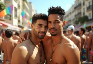 Pride Celebrations – AI LGBTQ Art