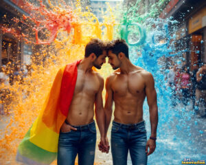 Pride Celebrations – AI LGBTQ Art
