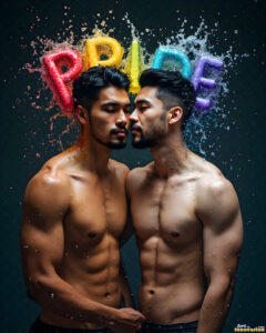 Pride Celebrations – AI LGBTQ Art