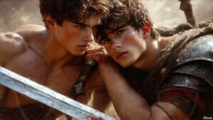 Warriors in love Art – 16×9 #0104
