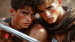 Warriors in love Art – 16×9 #0105