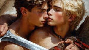 Warriors in love Art – 16×9 #0112