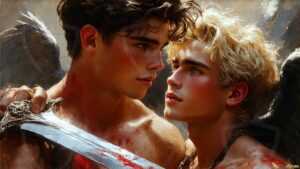 Warriors in love Art – 16×9 #0114