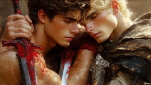 Warriors in love Art – 16×9 #0115