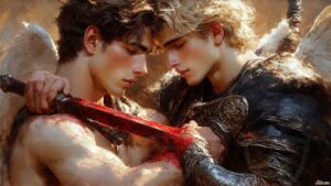 Warriors in love Art – 16×9 #0120