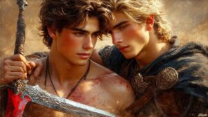 Warriors in love Art – 16×9 #0121