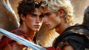 Warriors in love Art – 16×9 #0128