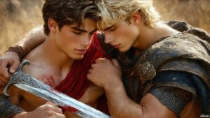 Warriors in love Art – 16×9 #0129