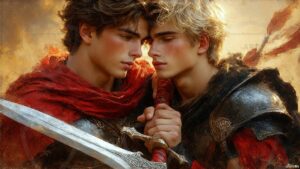Warriors in love Art – 16×9 #0135