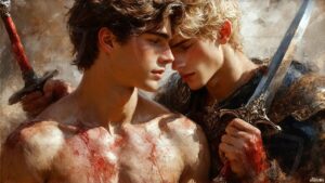Warriors in love Art – 16×9 #0136