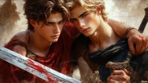 Warriors in love Art – 16×9 #0138