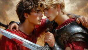 Warriors in love Art – 16×9 #0142