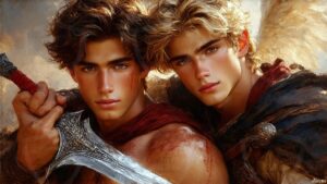 Warriors in love Art – 16×9 #0144