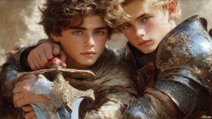 Warriors in love Art – 16×9 #0146