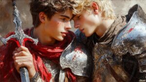 Warriors in love Art – 16×9 #0148