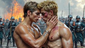 Warriors in love Art – 16×9 #0150