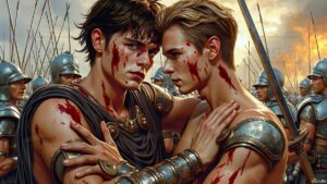 Warriors in love Art – 16×9 #0151