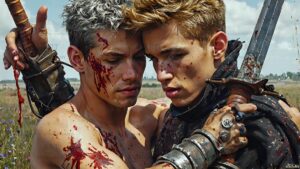 Warriors in love Art – 16×9 #0154