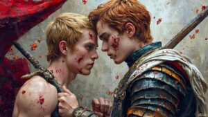 Warriors in love Art – 16×9 #0156