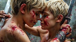 Warriors in love Art – 16×9 #0157