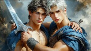 Warriors in love Art – 16×9 #0164