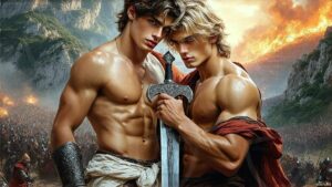 Warriors in love Art – 16×9 #0167