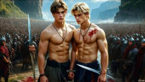 Warriors in love Art – 16×9 #0174