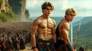 Warriors in love Art – 16×9 #0177